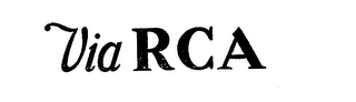 VIA RCA trademark