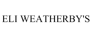 ELI WEATHERBY'S trademark