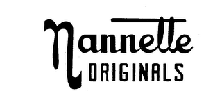 NANNETTE ORIGINALS