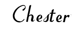 CHESTER trademark