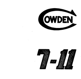 COWDEN 7-11