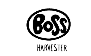 BOSS HARVESTER trademark