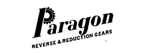 PARAGON REVERSE AND REDUCTION GEARS