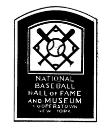 NATIONAL BASEBALL HALL OF FAME AND MUSEUM COOPERSTOWN NEW YORK