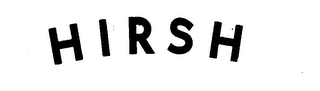 HIRSH trademark
