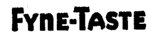 FYNE-TASTE trademark
