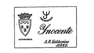 INOCENTE MACHARNUDO DISTINCION ESPECIAL A.R. VALDESPINO JEREZ