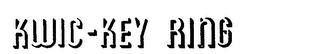 KWIC-KEY RING