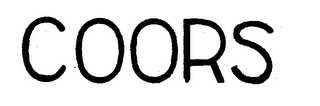 COORS trademark