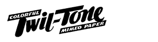 TWILTONE COLORFUL MIMEO PAPER