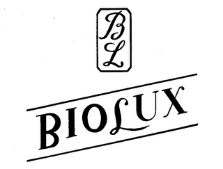 BL BIOLUX trademark