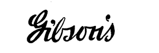 GIBSON'S trademark