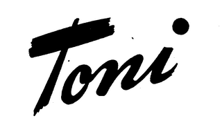 TONI trademark