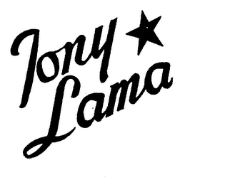 TONY LAMA trademark