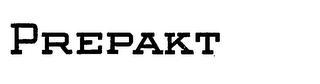 PREPAKT trademark