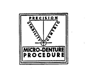 MICRO-DENTURE PROCEDURE PRECISION STABILITY CENTRIC