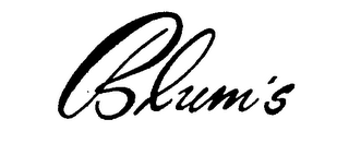 BLUM'S