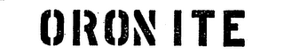 ORONITE trademark