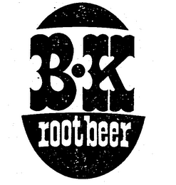 B-K ROOT BEER trademark