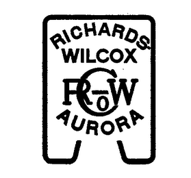 RICHARDS WILCOX AURORA CO. R W CO.