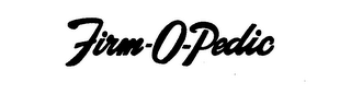 FIRM-O-PEDIC trademark