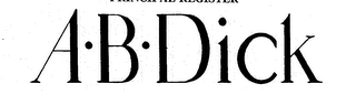 A.B. DICK trademark