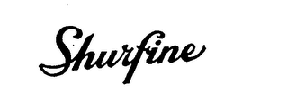 SHURFINE trademark