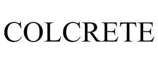 COLCRETE trademark