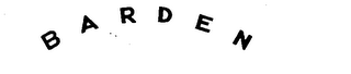 BARDEN trademark