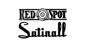 RED SPOT SATINALL trademark