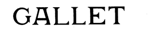 GALLET trademark