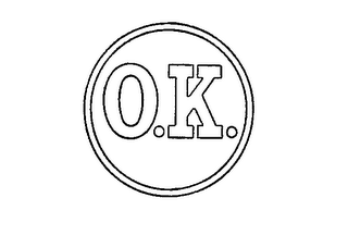 O.K. trademark