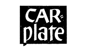 CAR-PLATE