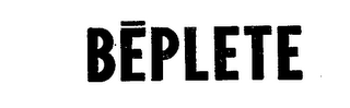 BEPLETE