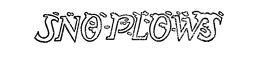 SNO-PLOWS trademark