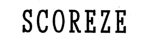 SCOREZE trademark