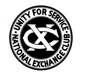 UNITY FOR SERVICE NATIONAL EXCHANGECLUB CX