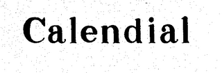 CALENDIAL trademark