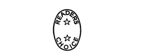 READERS CHOICE trademark
