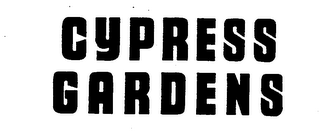 CYPRESS GARDENS trademark