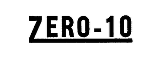 ZERO-10