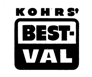 KOHRS' BEST-VAL