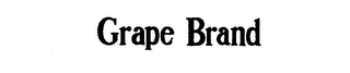 GRAPE BRAND trademark