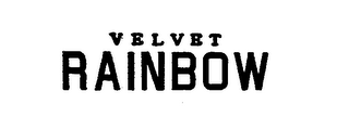 VELVET RAINBOW trademark