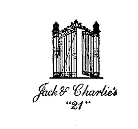 JACK AND CHARLIES "21"