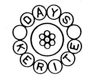 DAYS KERITE trademark