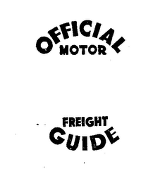 OFFICIAL MOTOR FREIGHT GUIDE