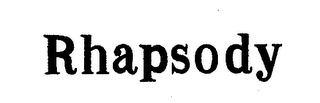 RHAPSODY trademark