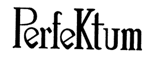 PERFEKTUM trademark