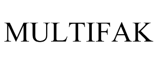 MULTIFAK trademark
